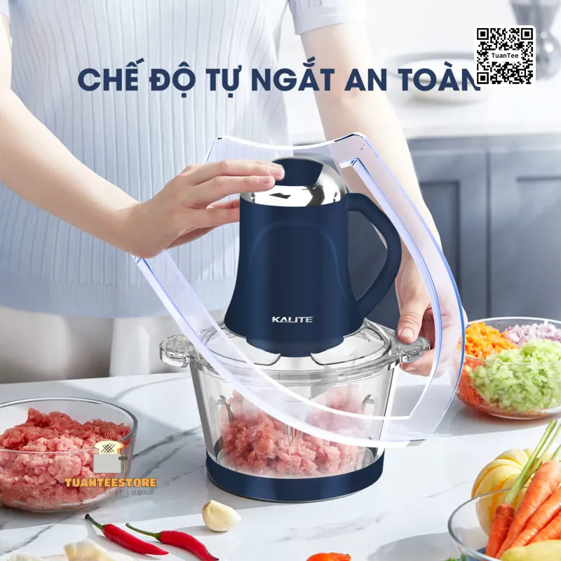 Máy xay thịt KALITE KM355 đa năng dung tích 2L 601503