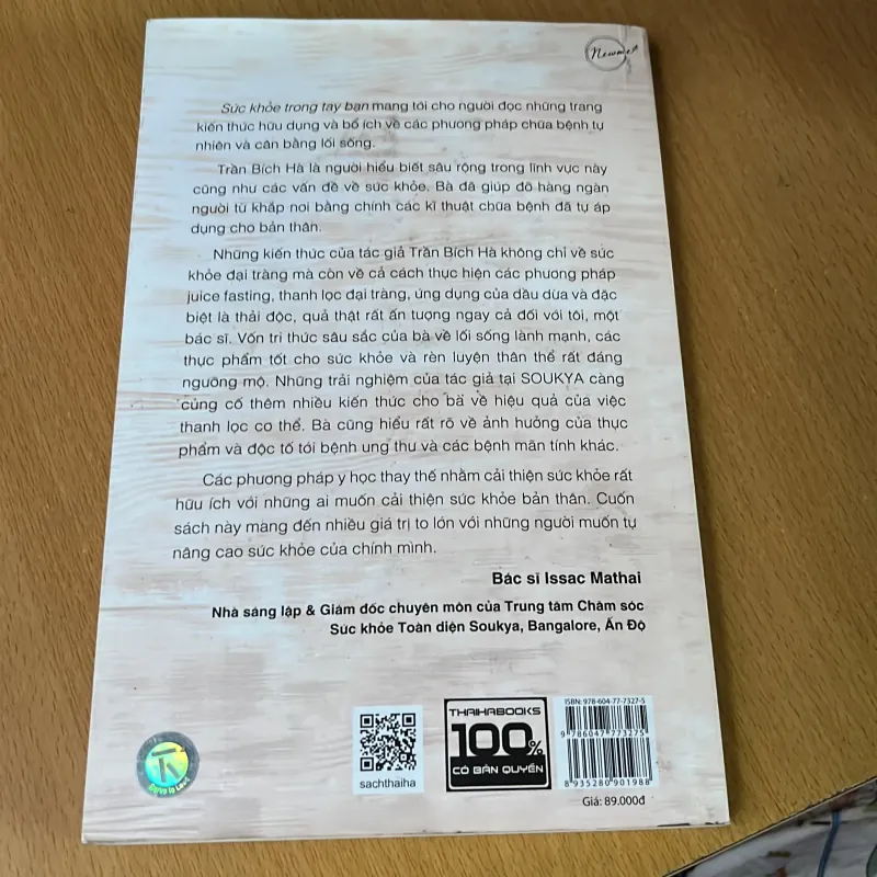 Sức khoẻ trong tay bạn - Trần Bích Hà 1021854