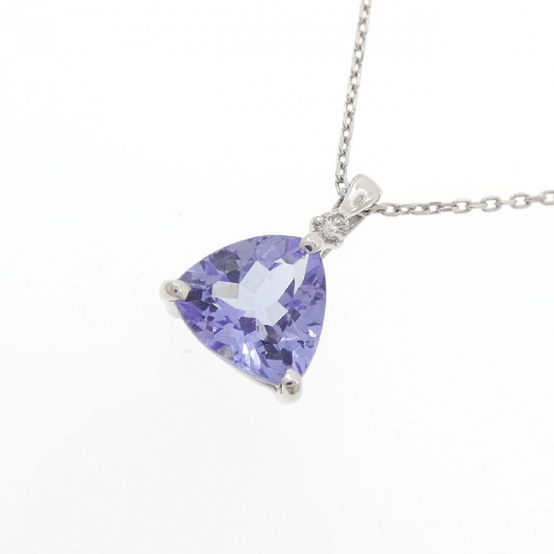 Dây chuyền Tanzanite PT900/PT1000 1.30CT - Hàng hiệu Chính hãng 858820