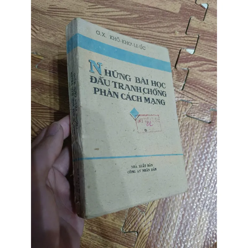 Những bài học đấu tranh chống phản cách mạng 716379