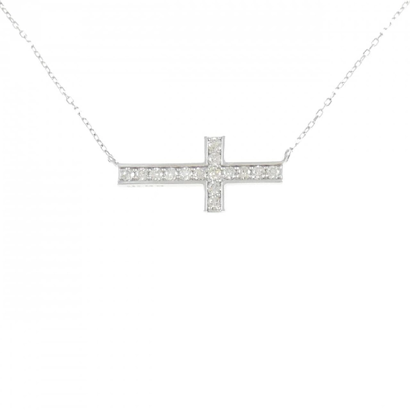 Dây chuyền kim cương K18WG 0.50CT - Hàng hiệu chính hãng 865036