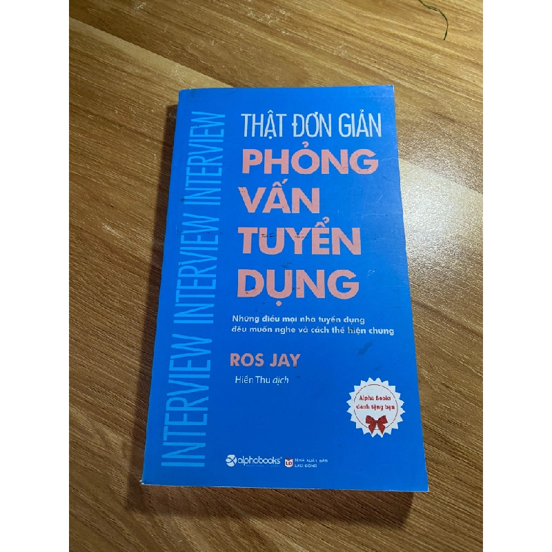 Phỏng vấn tuyển dụng thật đơn giản - Ros Jay 532241