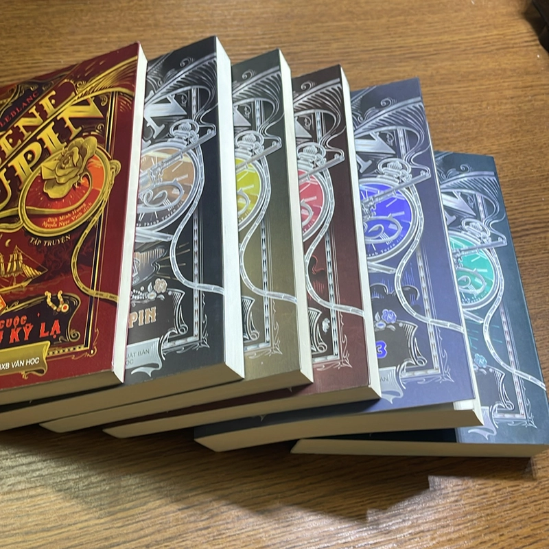 Bộ 5 quyển Arsene Lupin phần 2 507416