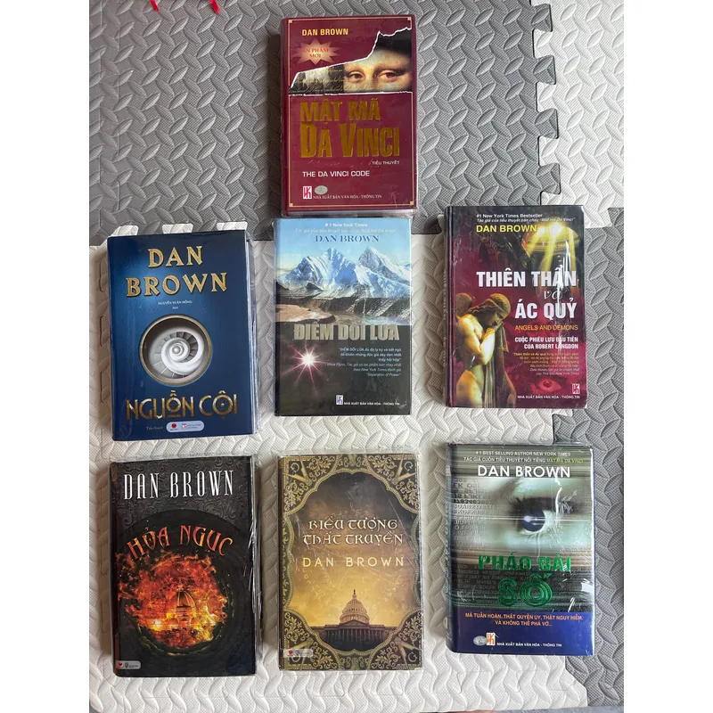 Combo sách Dan Brown mật mã Da Vinci ( real )  1052871