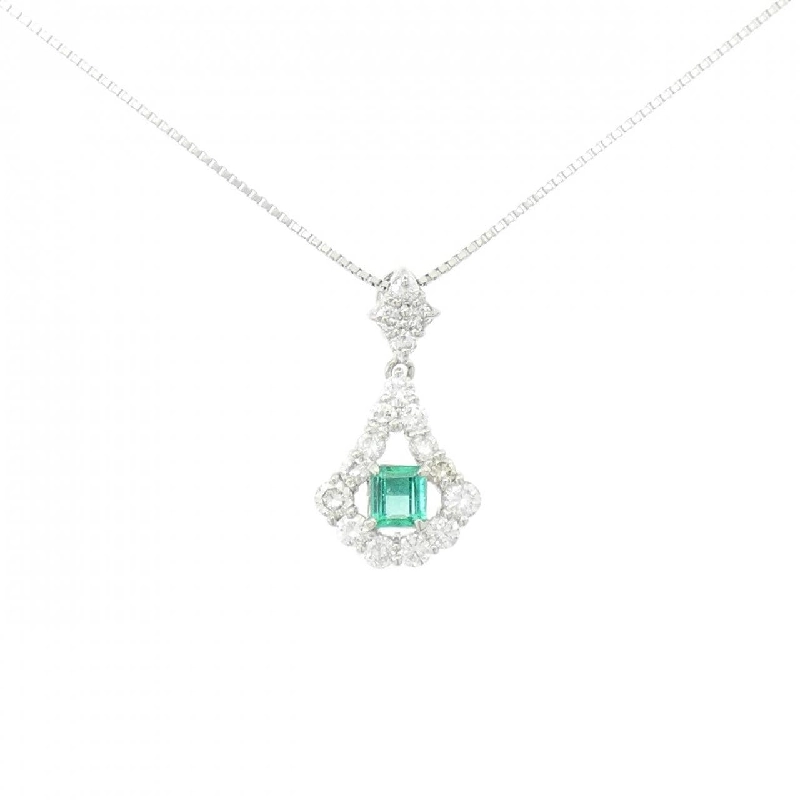 Dây chuyền ngọc lục bảo PT900/PT850 0.29CT - Hàng hiệu Chính hãng 860532