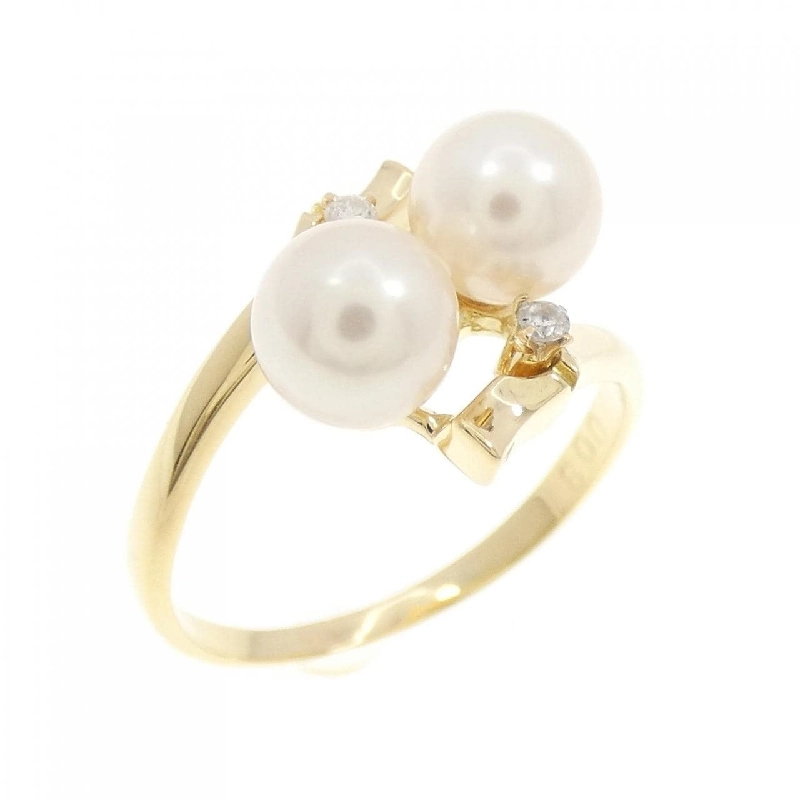 Nhẫn ngọc trai Akoya K18YG 670563