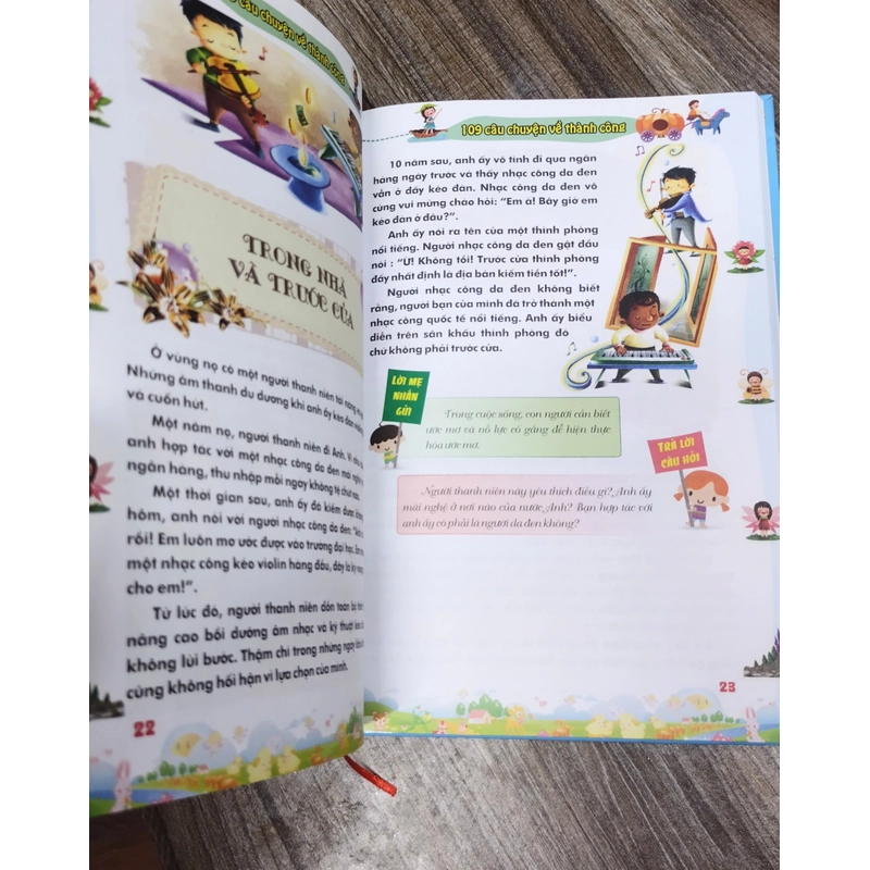 Sách tranh - 109 câu chuyện về thành công - Sách mới bìa cứng 540966