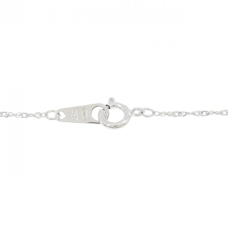 K18WG/750WG Dây chuyền kim cương chéo 0.50CT - Hàng hiệu Chính hãng 861320