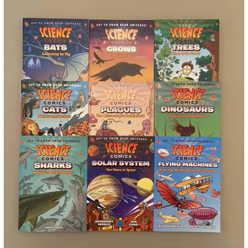 Science Comics (Sách nhập) - Full bộ 32 quyển mới nhất 1038292