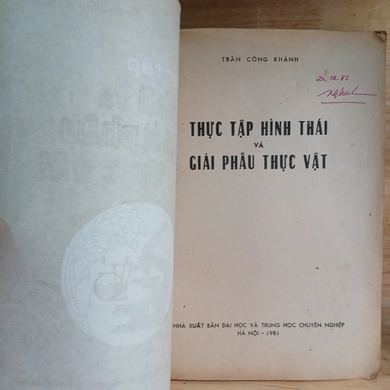 Thực Tập Hình Thái Và Giải Phẫu Thực Vật (Xb 1981) - Trần Công Khánh 446524
