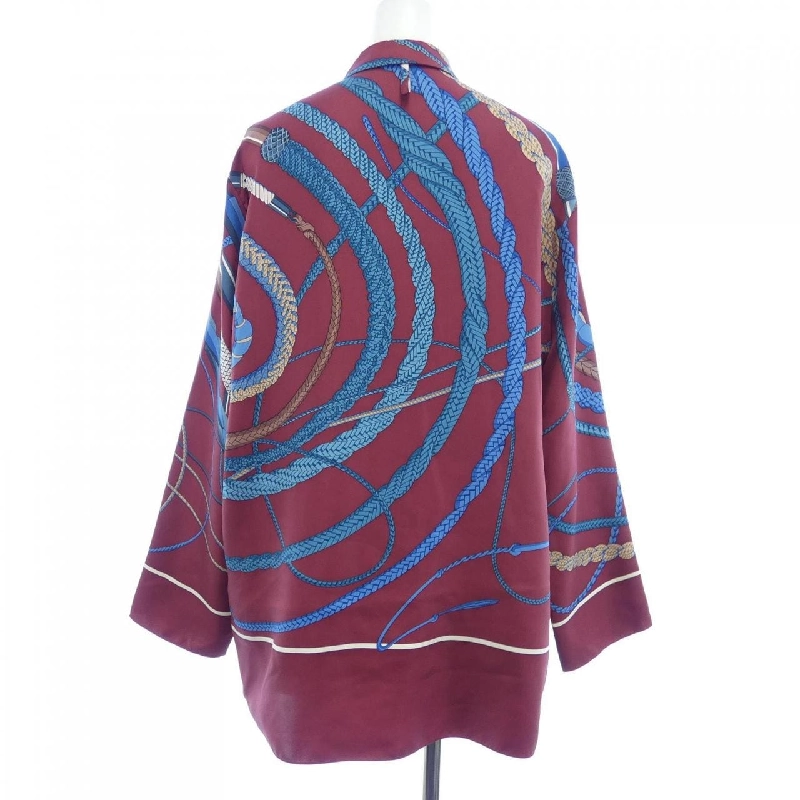 HERMES *77-7605. Áo sơ mi Twill Reine 632851