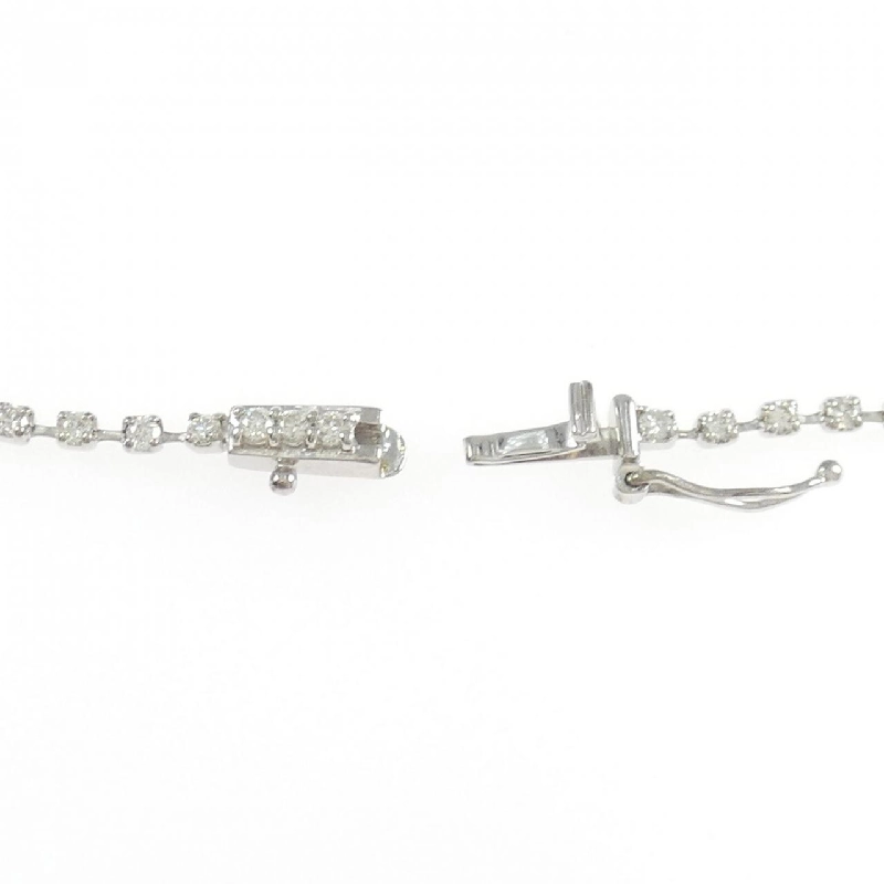 K18WG Vòng tay kim cương 1.00CT - Hàng hiệu Chính hãng 878114