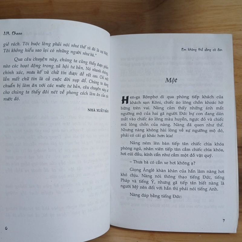 Tiểu Thuyết Trinh Thám Em Không Thể Sống Cô Đơn - James Hadley Chase 452840