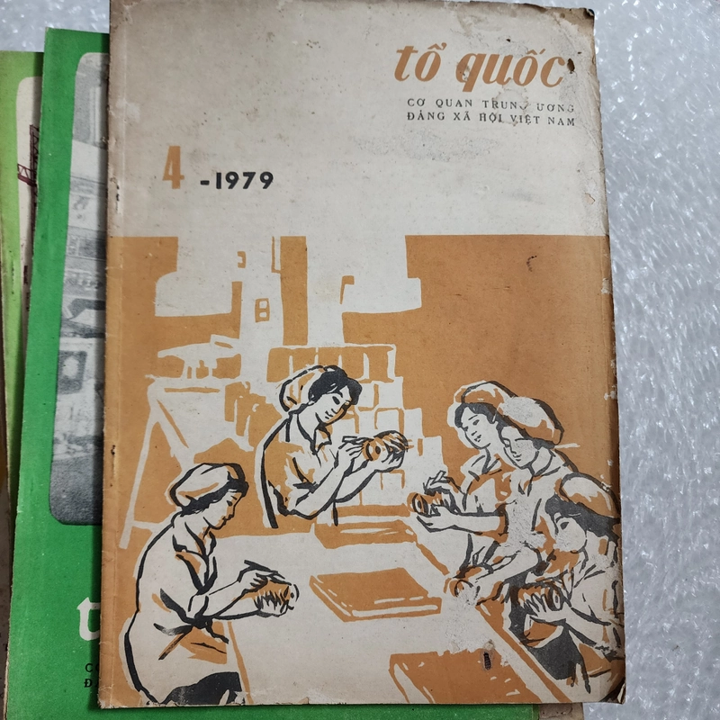 Báo Tổ quốc của Đảng Xã hội Việt Nam | 21 số từ 1979 đến 1988 nhiều số chuyên đề 452249