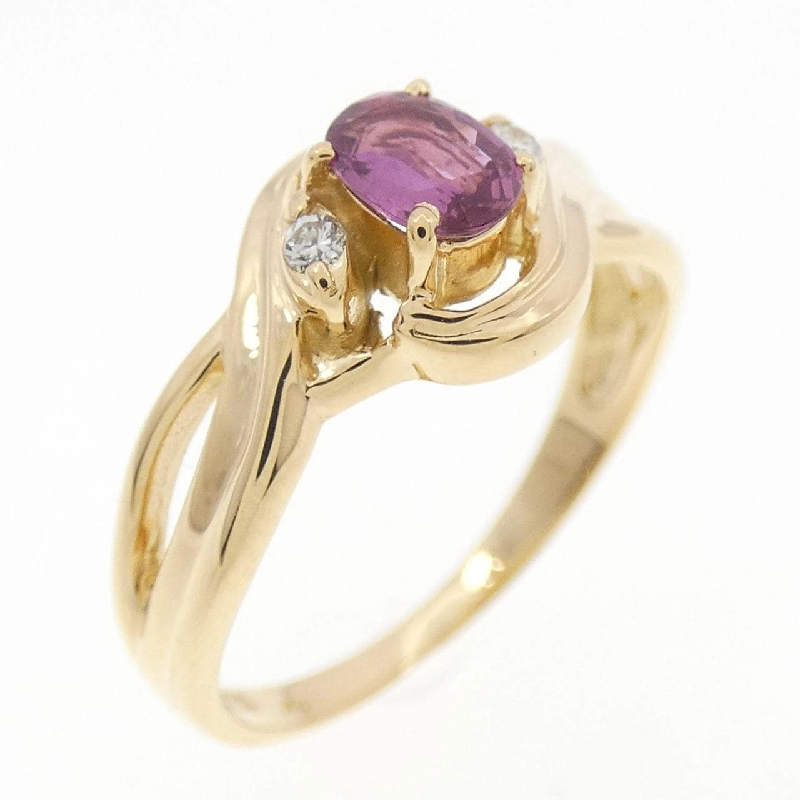 Nhẫn Ruby K18YG - Hàng hiệu Chính hãng 854302