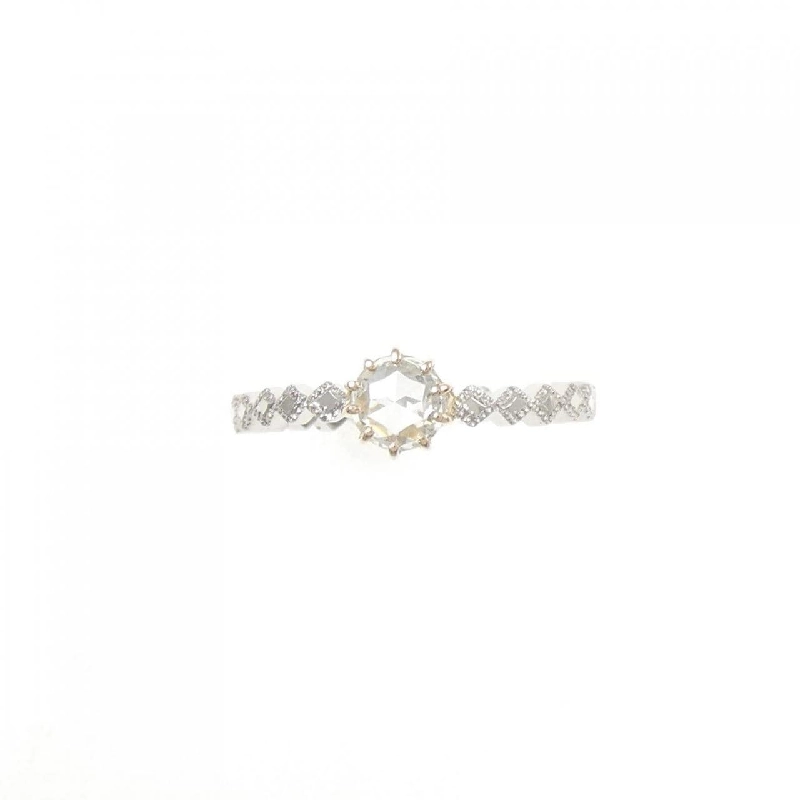 Nhẫn kim cương PT900/K18/K18PG 0.32CT - Hàng hiệu Authentic 853810