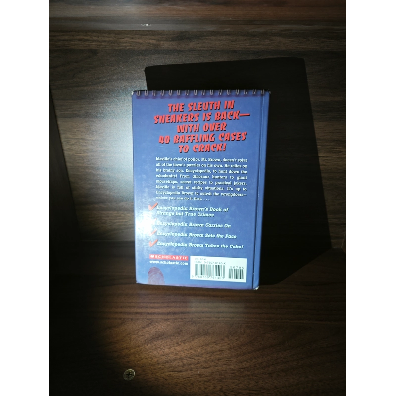 Ngoại văn Encyclopedia Brown Takes the Cake! - Donald J. Sobol, trinh thám trẻ em 548282