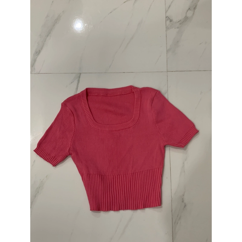 Áo croptop cổ vuông thời trang 520052