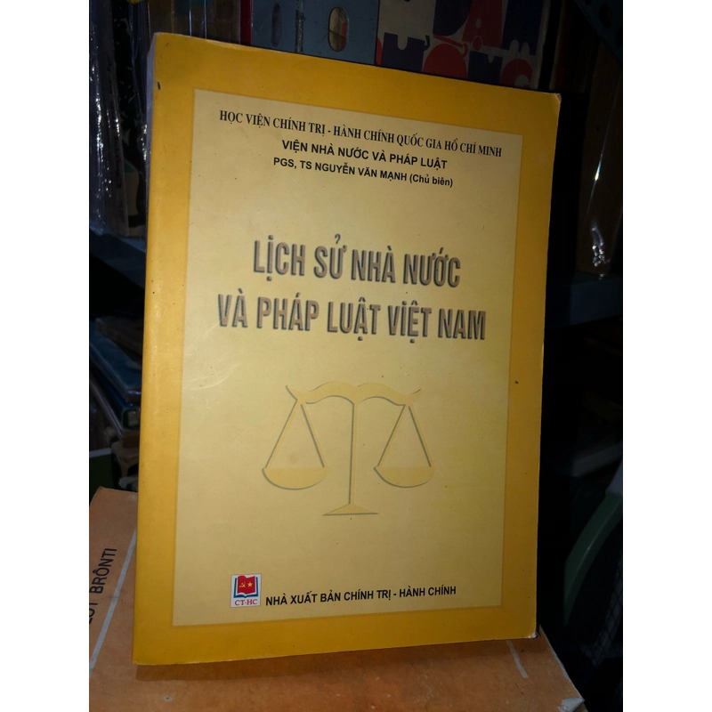 Lịch sử nhà nước và pháp luật Việt Nam - PGS, TS Nguyễn Văn Mạnh 509900