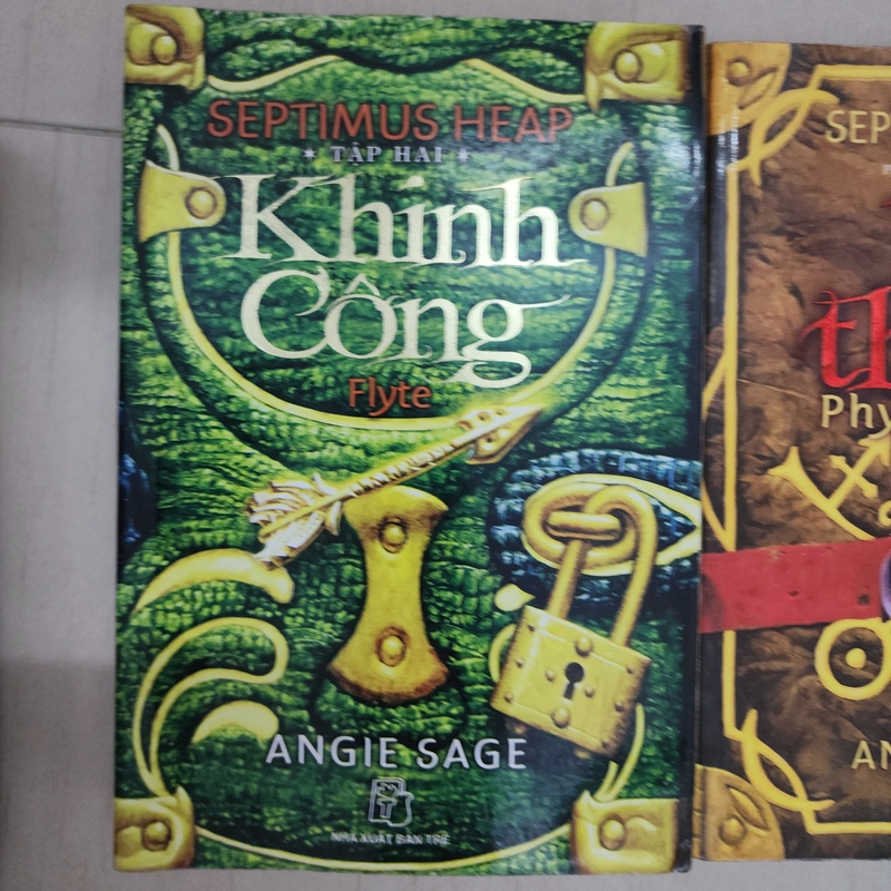 Combo 3 quyển truyện Septimus Heap gồm Pháp thuật, Khinh công và Y thuật 509391