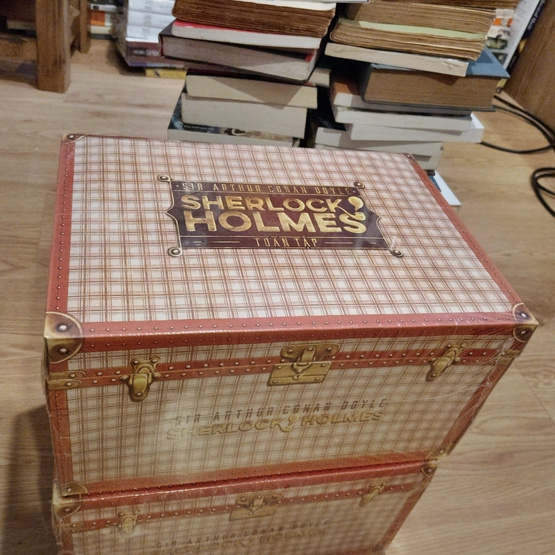 Boxset Sherlock Holmes (bìa cứng) - Conan Doyle 507966