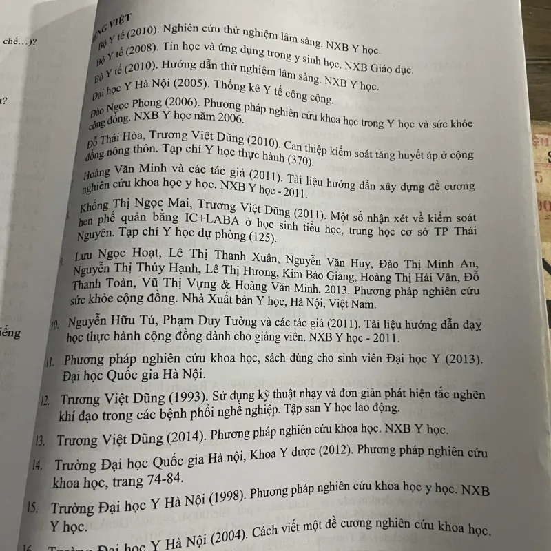PHƯƠNG PHÁP NGHIÊN CỨU TRONG Y SINH HỌC TẠP 1 LẬP KẾ HOẠCH NGHIÊN CỨU,  993053