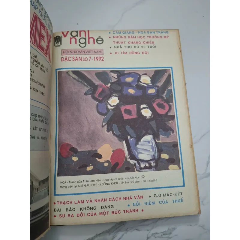Báo Văn Nghệ 1992 số 1 đến số 12 799214