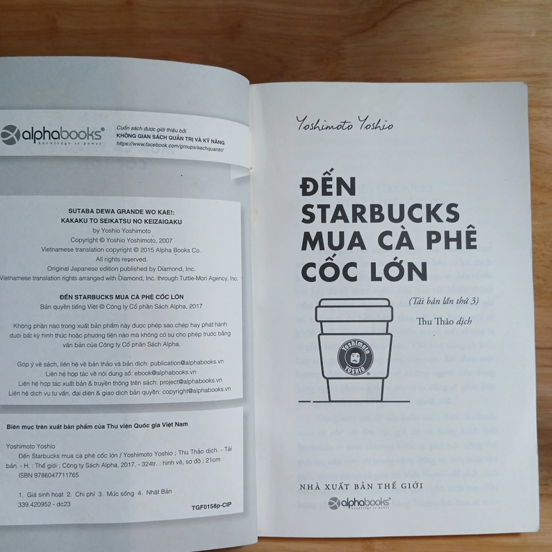 Đến Stabucks Mua Cà Phê Cốc Lớn - Yoshimoto Yoshio 507815