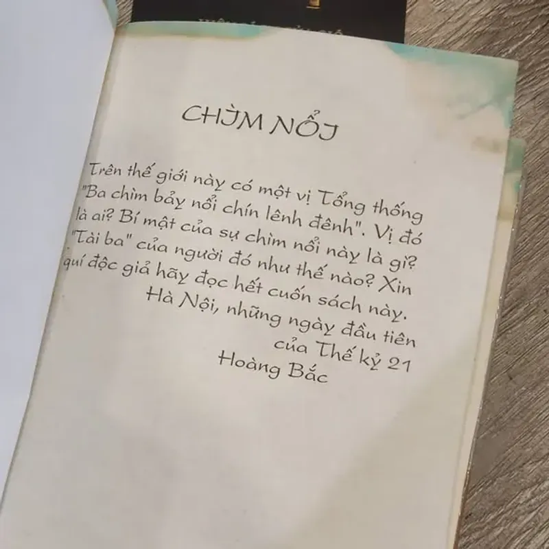 [Bìa cứng] Chìm nổi - (Viết về Tưởng Giới Thạch) 990145