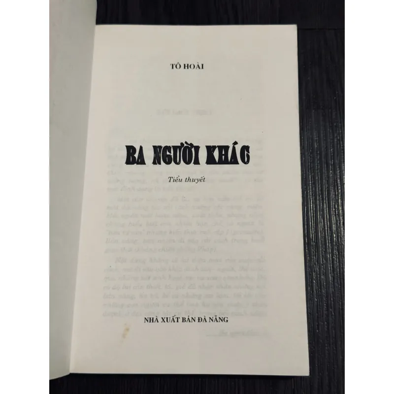Ba người khác - Tô Hoài 590340