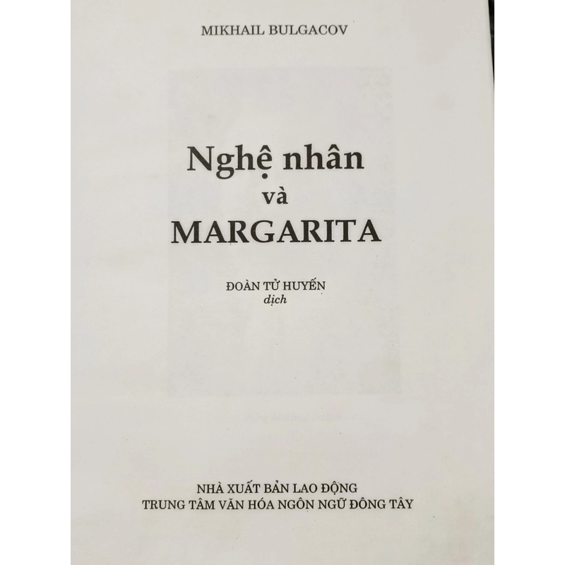 Nghệ nhân và Margarita 523346