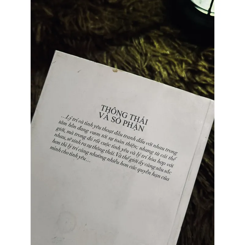 Thông thái và số phận 1020160