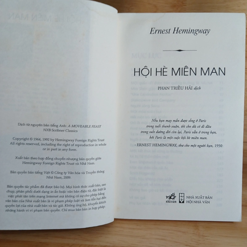 Hội Hè Miên Man - Ernest Hemingway 386033