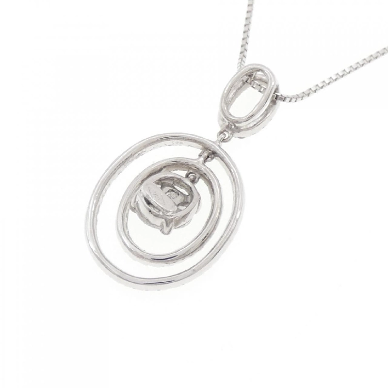 K18WG Dây chuyền kim cương 0.84CT - Hàng hiệu Authentic 860167