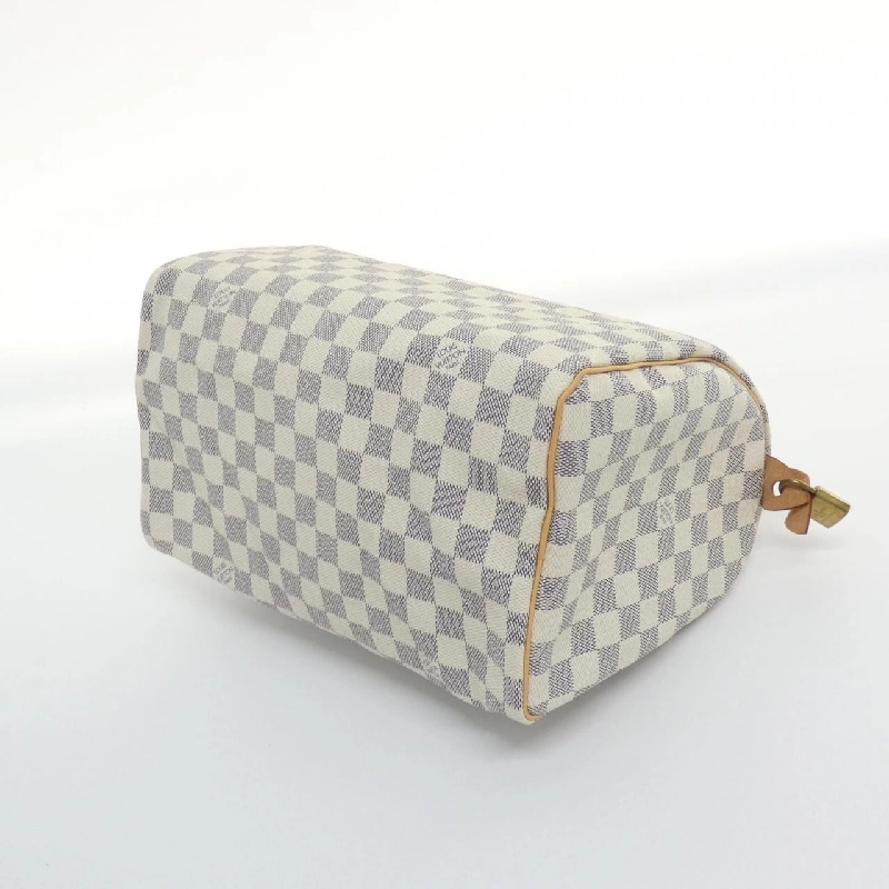 Túi xách Boston Louis Vuitton Damier Azur Speedy 30cm N41533 614600