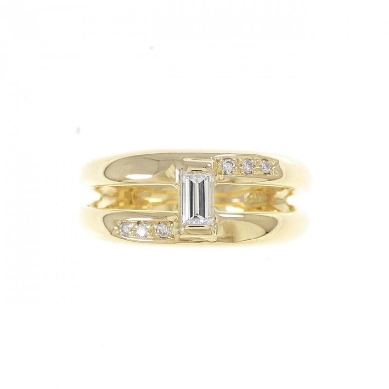 Nhẫn kim cương K18YG 0.22CT - Hàng hiệu Chính hãng 853575