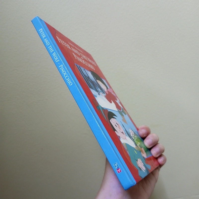 ‎[Ngoại văn]  Peter And The Wolf, Pinocchio Truyện tranh Luyện đọc Tiếng Anh Trẻ em 548877