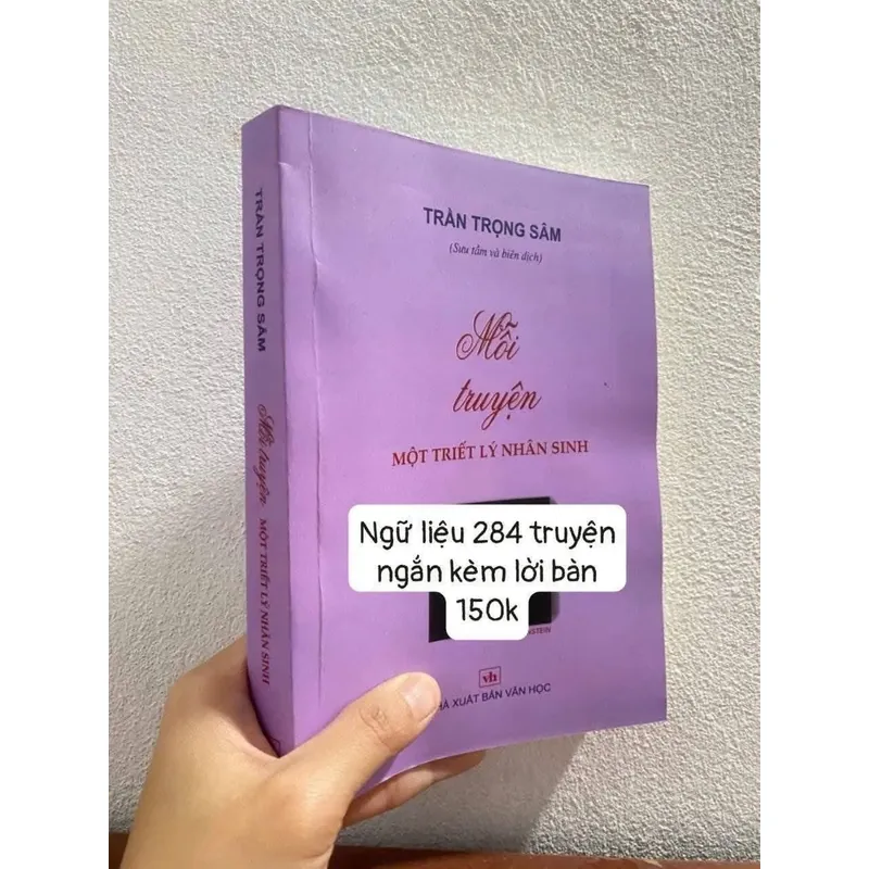 MỖI TRUYỆN MỘT TRIẾT LÝ NHÂN SINH - TRẦN TRỌNG SÂM  591445