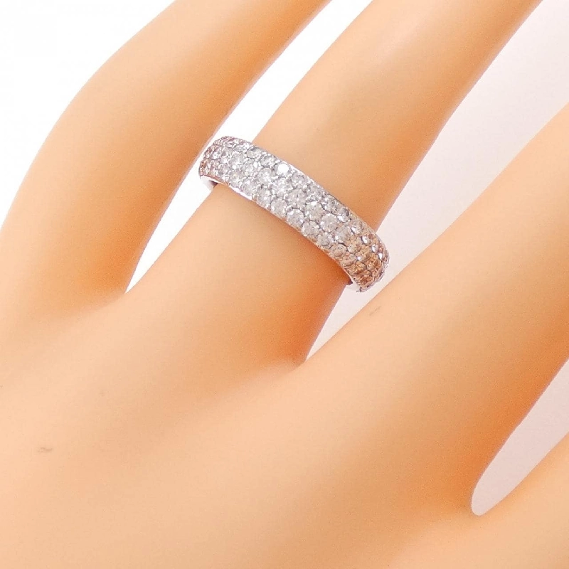 Nhẫn kim cương Pavé K18WG 1.00CT - Hàng hiệu Chính hãng 859044