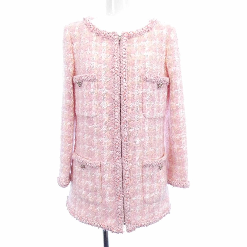 Áo khoác không cổ CHANEL P50301V37285 628829