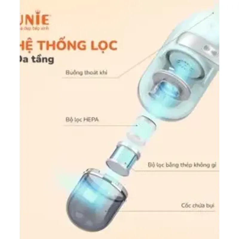 ⚡ UNIE UMV62 – Lực hút mạnh 12.500PA, hút sâu bụi bẩn, bụi mịn siêu sạch! 715296