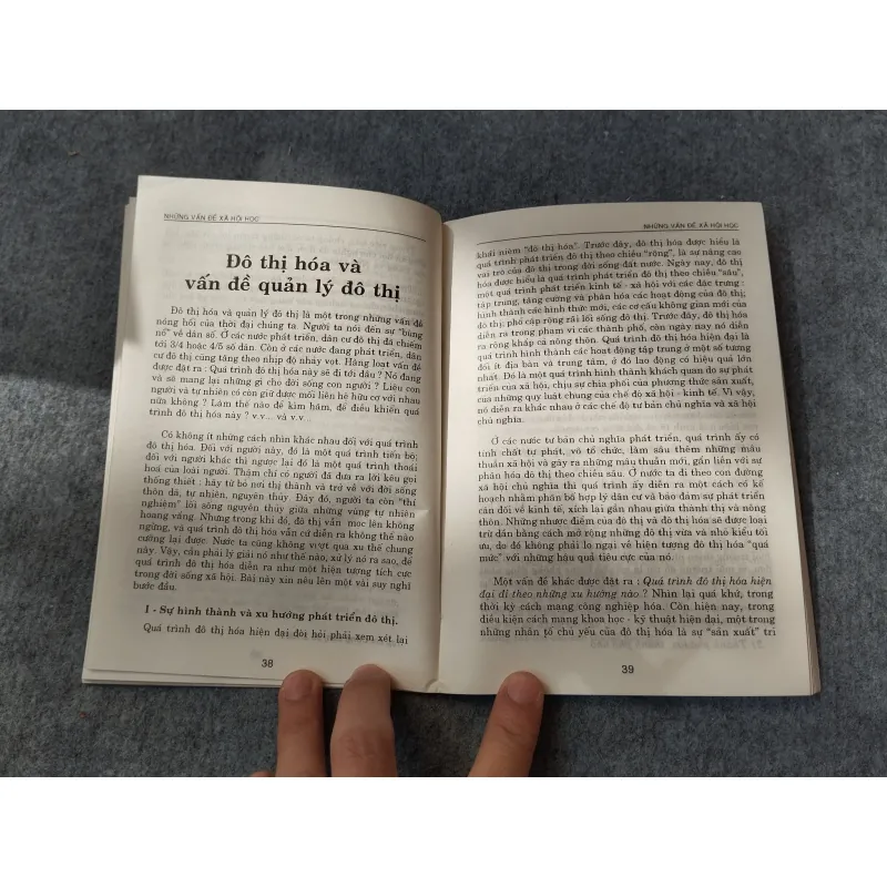 NHỮNG VẤN ĐỀ XÃ HỘI HỌC 720012