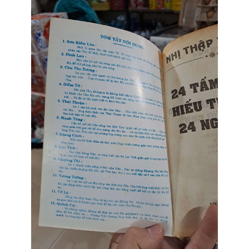 Nhị Thập Tứ Hiếu (24 Tấm Gương Hiếu Thảo Của 24 Người Con) - Kim Khánh - 1995 mới 80% ố - VĂN HỌC - HCM3012 749675