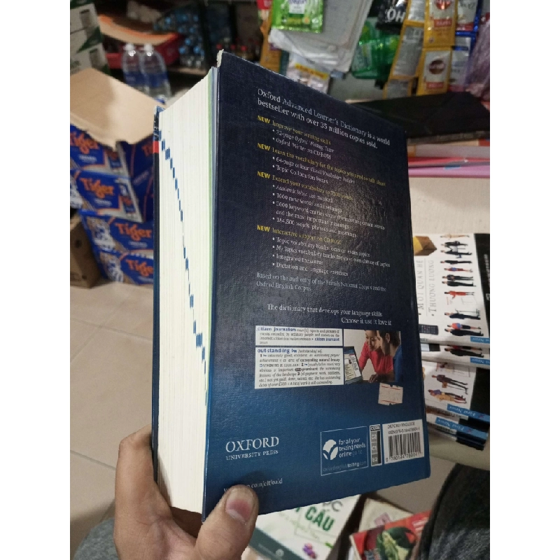 Oxford Advanced Learner's Dictionary 8th Edition mới 80% bị viết Sách tự học tiếng Anh HCM1004 1007394