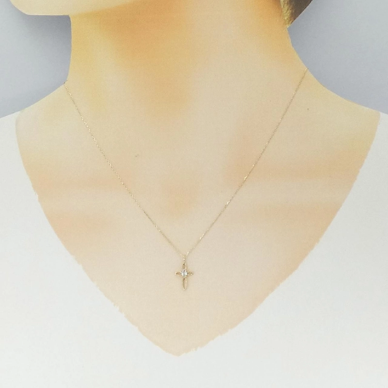 K10YG Đeo cổ Aquamarine - Hàng hiệu Chính hãng 857727