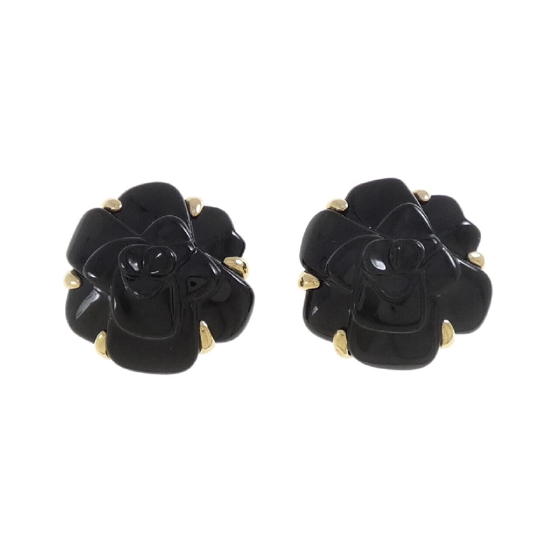 Bông tai Chanel Camellia Medium - Hàng hiệu Authentic 845773