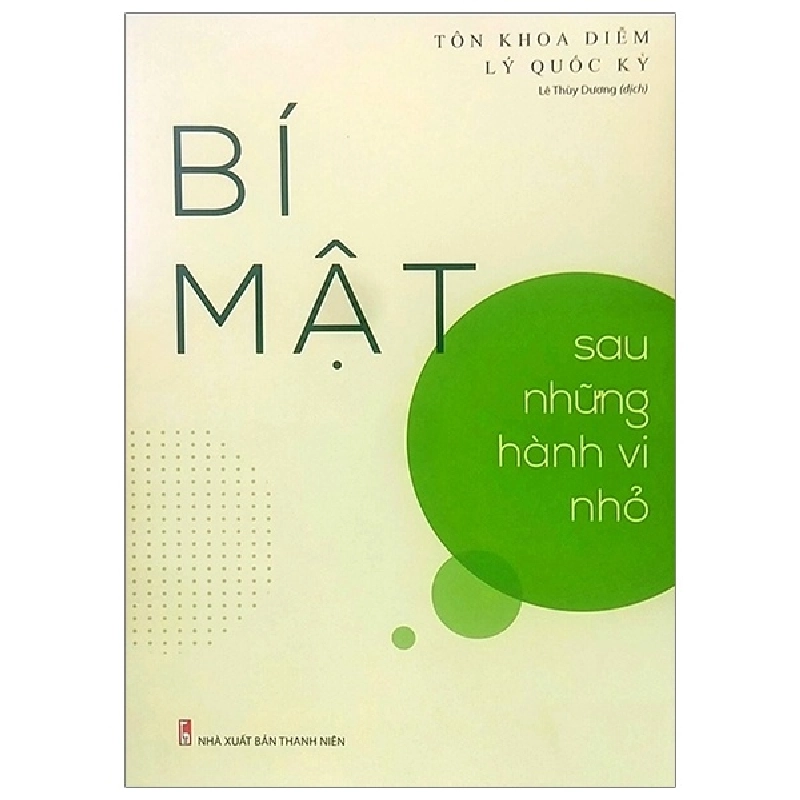 Bí Mật Sau Những Hành Vi Nhỏ - Tôn Khoa Diễm, Lý Quốc Kỳ 287188