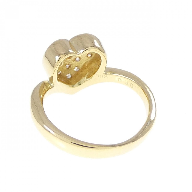 Nhẫn hồng ngọc hình trái tim K18YG - 0.30CT - Hàng hiệu Authentic 849934