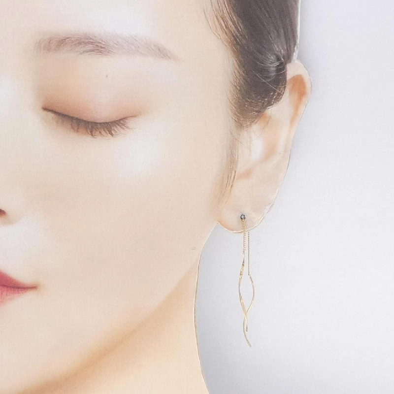 K18YG Bông tai - Hàng hiệu Chính hãng 864156