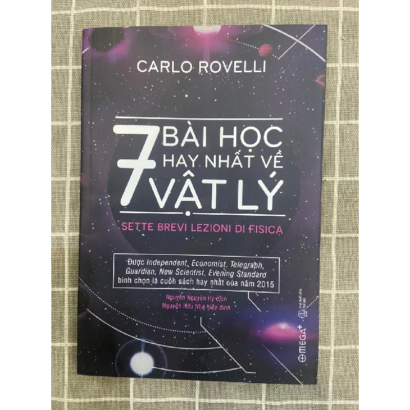 7 bài học hay nhất về vật lý Mới 95% 2023 Carlo Rovelli TSTK1705 SÁCH KHOA HỌC ĐỜI SỐNG 351684